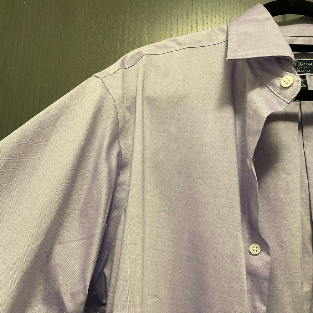 BNWT Club Room Lilac Mens Dress Shirt